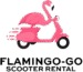 Flamingo Go logo – scooter rental Curaçao